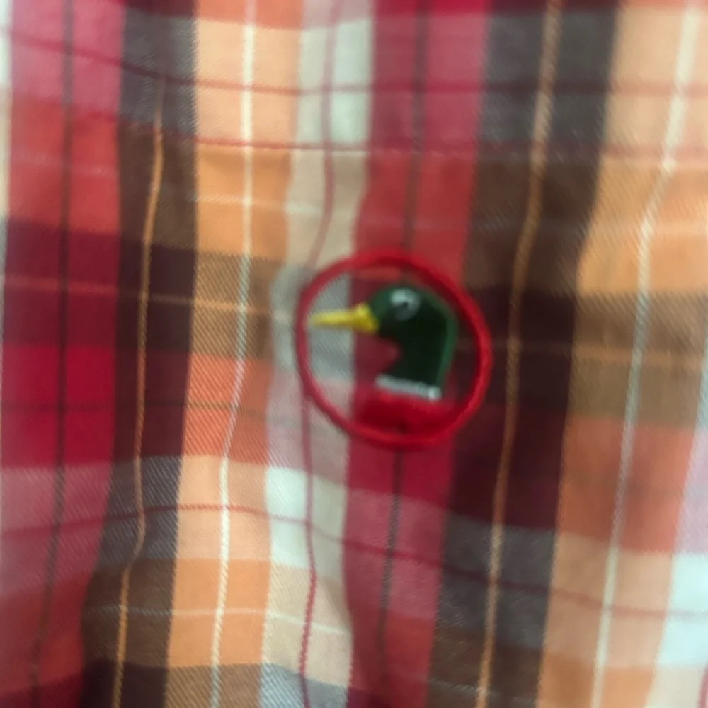 Duck Head Red‎ Plaid Casual Button Down Shirt